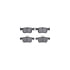 6612-59034 by DYNAMIC FRICTION COMPANY - Rotors with 5000 Euro Ceramic Brake Pads includes Hardware
