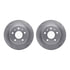 6612-63033 by DYNAMIC FRICTION COMPANY - Rotors with 5000 Euro Ceramic Brake Pads includes Hardware