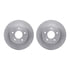 6612-63118 by DYNAMIC FRICTION COMPANY - Rotors with 5000 Euro Ceramic Brake Pads includes Hardware