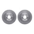 6612-63355 by DYNAMIC FRICTION COMPANY - Rotors with 5000 Euro Ceramic Brake Pads includes Hardware