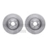 6612-63440 by DYNAMIC FRICTION COMPANY - Rotors with 5000 Euro Ceramic Brake Pads includes Hardware