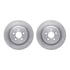6612-63428 by DYNAMIC FRICTION COMPANY - Rotors with 5000 Euro Ceramic Brake Pads includes Hardware