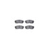 6612-67003 by DYNAMIC FRICTION COMPANY - Rotors with 5000 Euro Ceramic Brake Pads includes Hardware