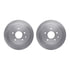 6612-67042 by DYNAMIC FRICTION COMPANY - Rotors with 5000 Euro Ceramic Brake Pads includes Hardware