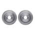 6612-68011 by DYNAMIC FRICTION COMPANY - Rotors with 5000 Euro Ceramic Brake Pads includes Hardware