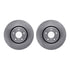 6612-68023 by DYNAMIC FRICTION COMPANY - Rotors with 5000 Euro Ceramic Brake Pads includes Hardware