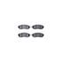 6612-68023 by DYNAMIC FRICTION COMPANY - Rotors with 5000 Euro Ceramic Brake Pads includes Hardware