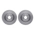 6612-72015 by DYNAMIC FRICTION COMPANY - Rotors with 5000 Euro Ceramic Brake Pads includes Hardware
