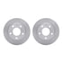 6612-73172 by DYNAMIC FRICTION COMPANY - Rotors with 5000 Euro Ceramic Brake Pads includes Hardware