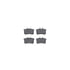 6612-73172 by DYNAMIC FRICTION COMPANY - Rotors with 5000 Euro Ceramic Brake Pads includes Hardware