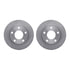 6612-74066 by DYNAMIC FRICTION COMPANY - Rotors with 5000 Euro Ceramic Brake Pads includes Hardware