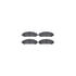 6612-76011 by DYNAMIC FRICTION COMPANY - Rotors with 5000 Euro Ceramic Brake Pads includes Hardware