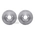 6612-80011 by DYNAMIC FRICTION COMPANY - Rotors with 5000 Euro Ceramic Brake Pads includes Hardware