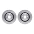 6612-76011 by DYNAMIC FRICTION COMPANY - Rotors with 5000 Euro Ceramic Brake Pads includes Hardware