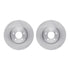 6612-80019 by DYNAMIC FRICTION COMPANY - Rotors with 5000 Euro Ceramic Brake Pads includes Hardware