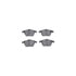 6612-80019 by DYNAMIC FRICTION COMPANY - Rotors with 5000 Euro Ceramic Brake Pads includes Hardware