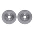 6612-80035 by DYNAMIC FRICTION COMPANY - Rotors with 5000 Euro Ceramic Brake Pads includes Hardware