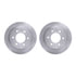 6512-63602 by DYNAMIC FRICTION COMPANY - Rotors with 5000 Advanced Brake Pads includes Hardware