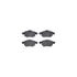 6512-65087 by DYNAMIC FRICTION COMPANY - Brake Rotor with 5000 Brake Pads and Hardware Kit