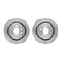 6512-65100 by DYNAMIC FRICTION COMPANY - Brake Rotor with 5000 Brake Pads and Hardware Kit