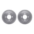 6512-67267 by DYNAMIC FRICTION COMPANY - Brake Rotor with 5000 Brake Pads and Hardware Kit