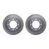 6512-67516 by DYNAMIC FRICTION COMPANY - Brake Rotor with 5000 Brake Pads and Hardware Kit