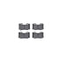6512-68065 by DYNAMIC FRICTION COMPANY - Brake Rotor with 5000 Brake Pads and Hardware Kit