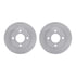 6512-73161 by DYNAMIC FRICTION COMPANY - Brake Rotor with 5000 Brake Pads and Hardware Kit