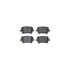 6512-73289 by DYNAMIC FRICTION COMPANY - Brake Rotor with 5000 Brake Pads and Hardware Kit