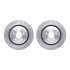 6512-73312 by DYNAMIC FRICTION COMPANY - Brake Rotor with 5000 Brake Pads and Hardware Kit