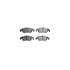 6512-73343 by DYNAMIC FRICTION COMPANY - Brake Rotor with 5000 Brake Pads and Hardware Kit