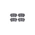 6512-73400 by DYNAMIC FRICTION COMPANY - Brake Rotor with 5000 Brake Pads and Hardware Kit