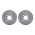 6512-74077 by DYNAMIC FRICTION COMPANY - Brake Rotor with 5000 Brake Pads and Hardware Kit