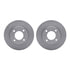 6512-74076 by DYNAMIC FRICTION COMPANY - Brake Rotor with 5000 Brake Pads and Hardware Kit