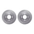 6512-74129 by DYNAMIC FRICTION COMPANY - Brake Rotor with 5000 Brake Pads and Hardware Kit
