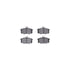 6512-74129 by DYNAMIC FRICTION COMPANY - Brake Rotor with 5000 Brake Pads and Hardware Kit