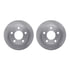 6512-74181 by DYNAMIC FRICTION COMPANY - Brake Rotor with 5000 Brake Pads and Hardware Kit