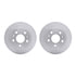 6512-74391 by DYNAMIC FRICTION COMPANY - Brake Rotor with 5000 Brake Pads and Hardware Kit