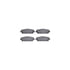 6512-75040 by DYNAMIC FRICTION COMPANY - Brake Rotor with 5000 Brake Pads and Hardware Kit