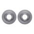 6512-76105 by DYNAMIC FRICTION COMPANY - Brake Rotor with 5000 Brake Pads and Hardware Kit