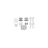 6512-76118 by DYNAMIC FRICTION COMPANY - Brake Rotor with 5000 Brake Pads and Hardware Kit
