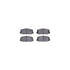 6512-76118 by DYNAMIC FRICTION COMPANY - Brake Rotor with 5000 Brake Pads and Hardware Kit