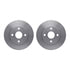 6512-76163 by DYNAMIC FRICTION COMPANY - Brake Rotor with 5000 Brake Pads and Hardware Kit