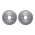 6512-76174 by DYNAMIC FRICTION COMPANY - Brake Rotor with 5000 Brake Pads and Hardware Kit