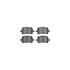 6512-76310 by DYNAMIC FRICTION COMPANY - Brake Rotor with 5000 Brake Pads and Hardware Kit