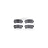 7512-03112 by DYNAMIC FRICTION COMPANY - Rotors-Drilled & Slotted-Silver w/ 5000 Advanced Brake Pads Incl Hdw