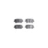 7512-11035 by DYNAMIC FRICTION COMPANY - Rotors-Drilled & Slotted-Silver w/ 5000 Advanced Brake Pads Incl Hdw