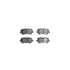 7512-11039 by DYNAMIC FRICTION COMPANY - Rotors-Drilled & Slotted-Silver w/ 5000 Advanced Brake Pads Incl Hdw