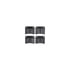 7512-20000 by DYNAMIC FRICTION COMPANY - Rotors-Drilled & Slotted-Silver w/ 5000 Advanced Brake Pads Incl Hdw