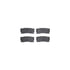 7512-20114 by DYNAMIC FRICTION COMPANY - Rotors-Drilled & Slotted-Silver w/ 5000 Advanced Brake Pads Incl Hdw
